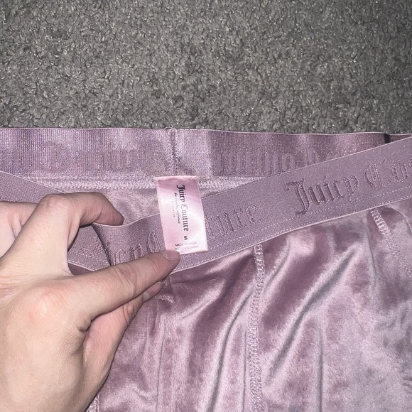 Vintage Juicy Couture Pants Womens Size Small Pink Velour Athleisure - Picture 5 of 6